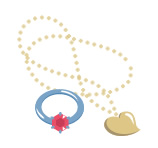 宝石が取れたリングやネックレスなど