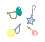 片方だけのイヤリング・ピアスなど